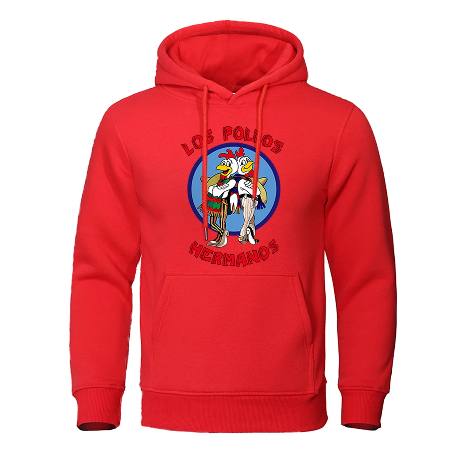 thumbnail image 1 of LOS POLLOS Hermanos Sudaderas con capucha para hombre Sudaderas holgadas con estampado de letras Sudaderas para hombre Suéteres Chicken Brothers Sudadera con capucha cálida y transpirable, 1 of 5
