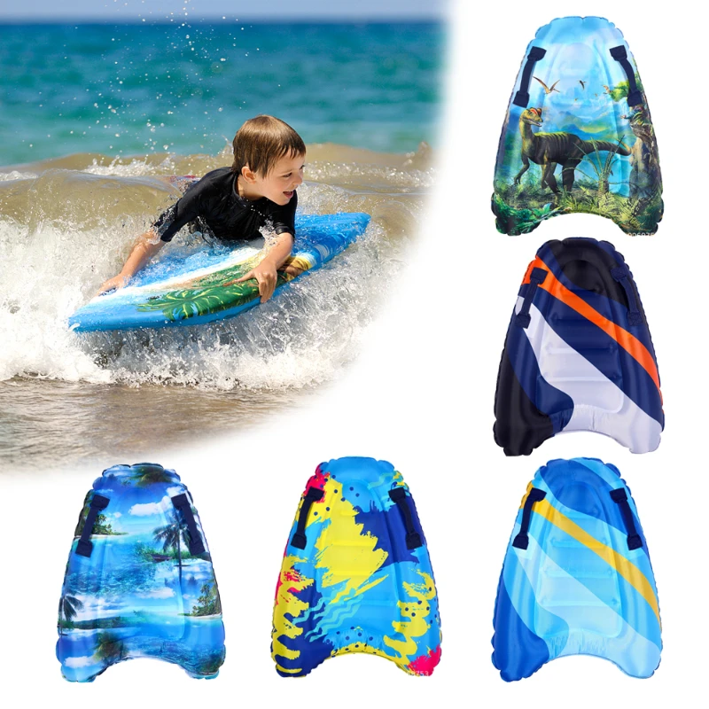 

Children Inflatable Paddle Surfboard Summer Surfing Swimming Floating Mat Kids Outdoor Surfboards Pool Beach Pad Water Fun Play