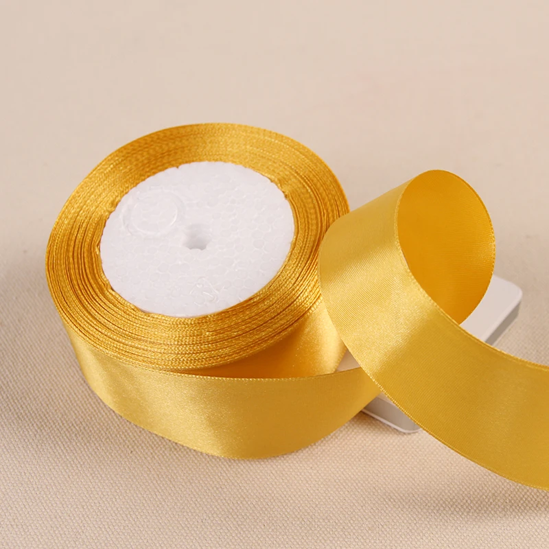 Luxurious Silk Satin Ribbons for Gift Wrapping and Event Decoration