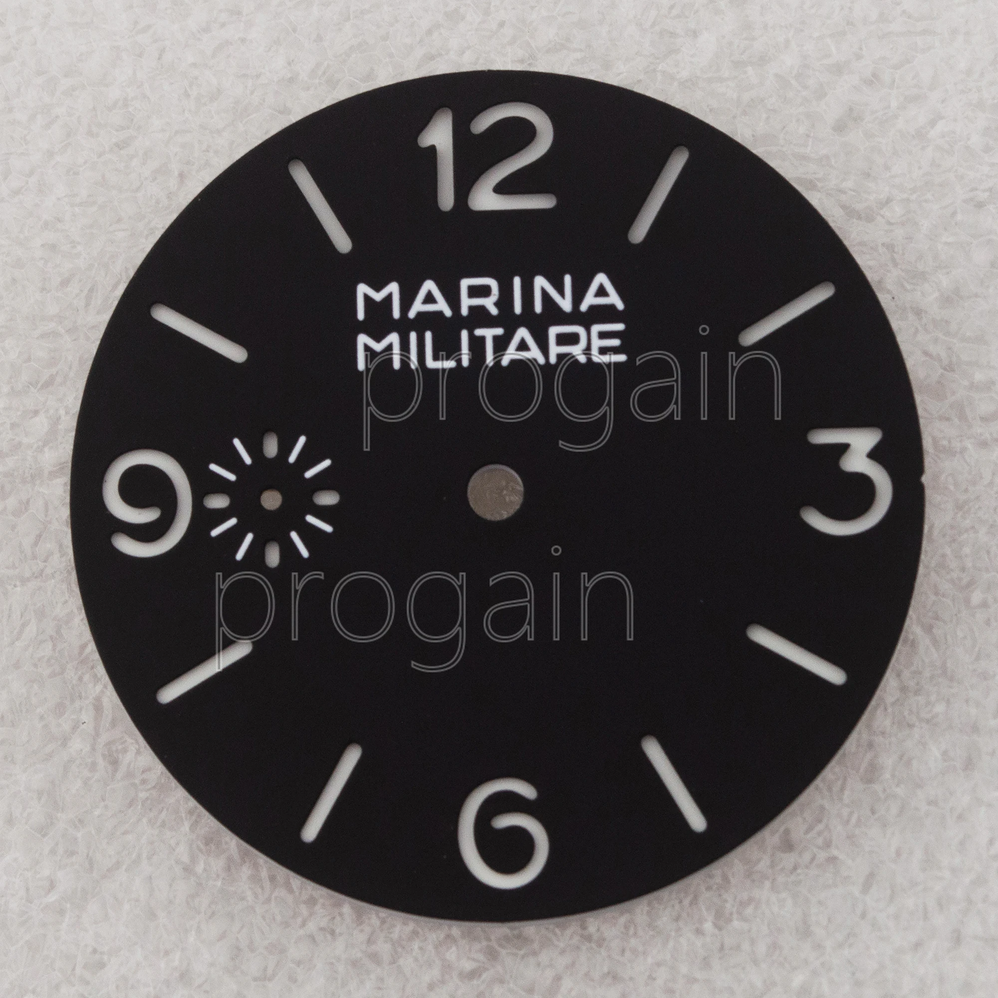 Watch accessories 39mm Watch Dial Green Luminous Watch Vintage Face Modified Accessories for ETA 6497/6498/ST3600 Mechanical Movement