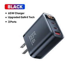 Tuodes 65W GaN Fast Charger with PPS PD USB - C and QC4.0 Technology - 65W US Plug