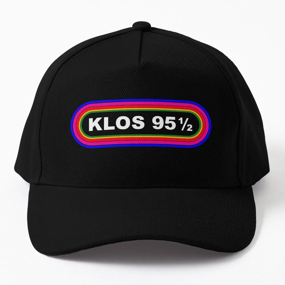 

Klos 95.5 Vintage Baseball Cap Golf boonie hats Ladies Hat Men'S