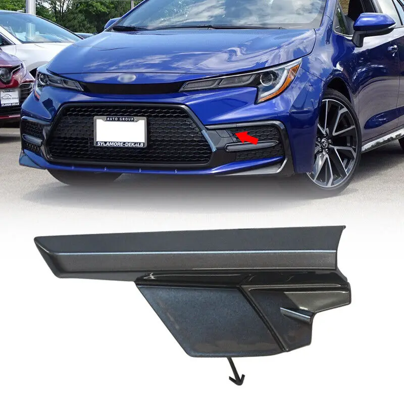 Car Front Bumper Tow Hook Eye Cap Cover For Toyota Corolla SE/XSE 2020 2021 2022 53128 12070