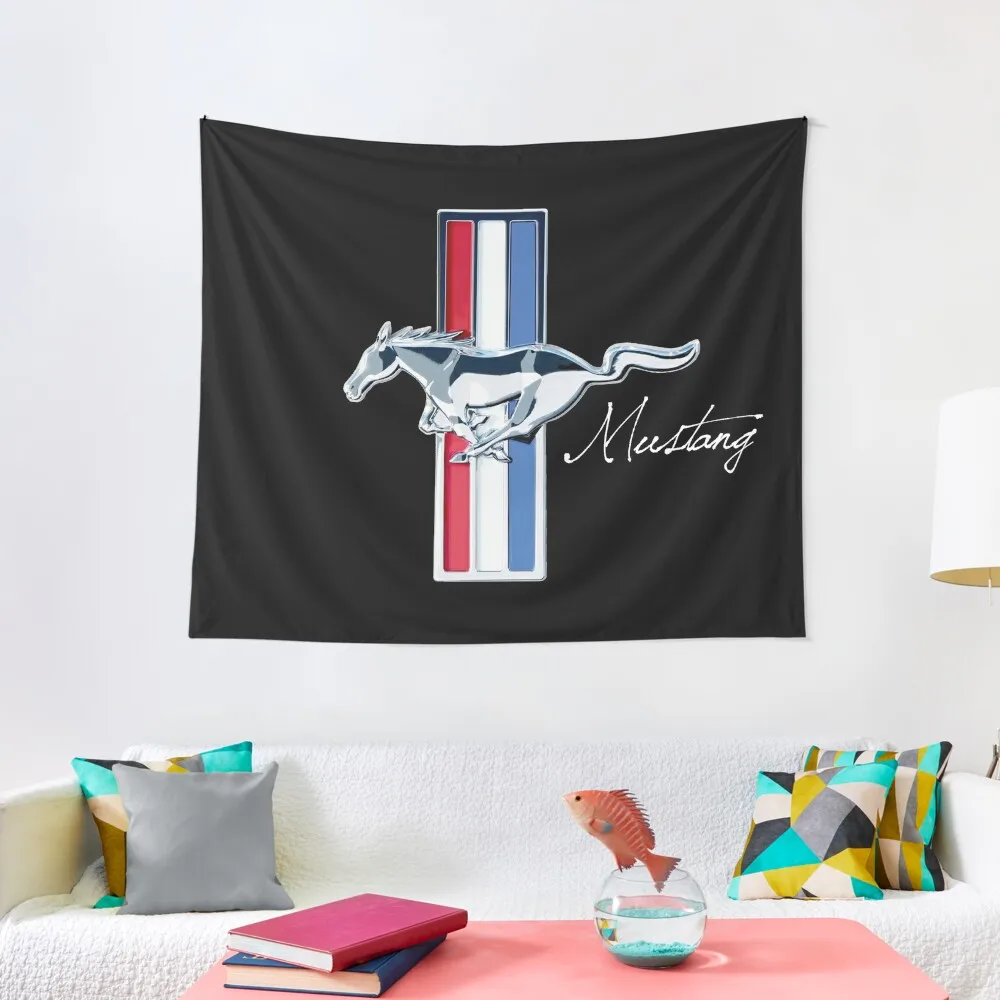 

Classic Mustang Merch | Dark Apparel Tapestry Decoration Room Decoration Bedroom