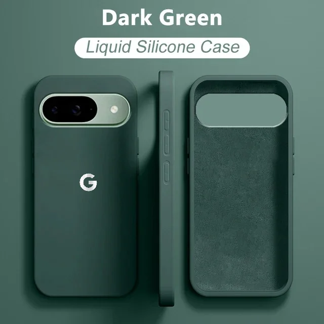 Luxury Premium Original Liquid Silicone Shockproof Slim Phone Case Cover