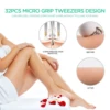 Kemei Epilator Rechargeable 3 In 1 Lady Hair Remover Shaver Electric Callus Remover Depilador Removal for Women Foot Care Tools 3