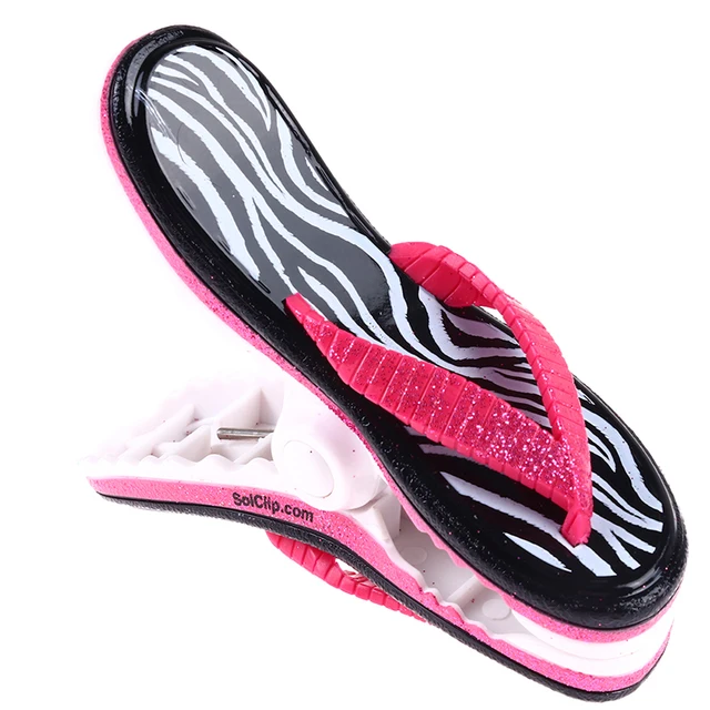 Aranyos, Nagy Szárító Állványok Tartó Klip Műanyag Strand Törülközők Klipek Napágyakhoz Napfényes Állati Dekoratív Ruhák Csapok - Image 5