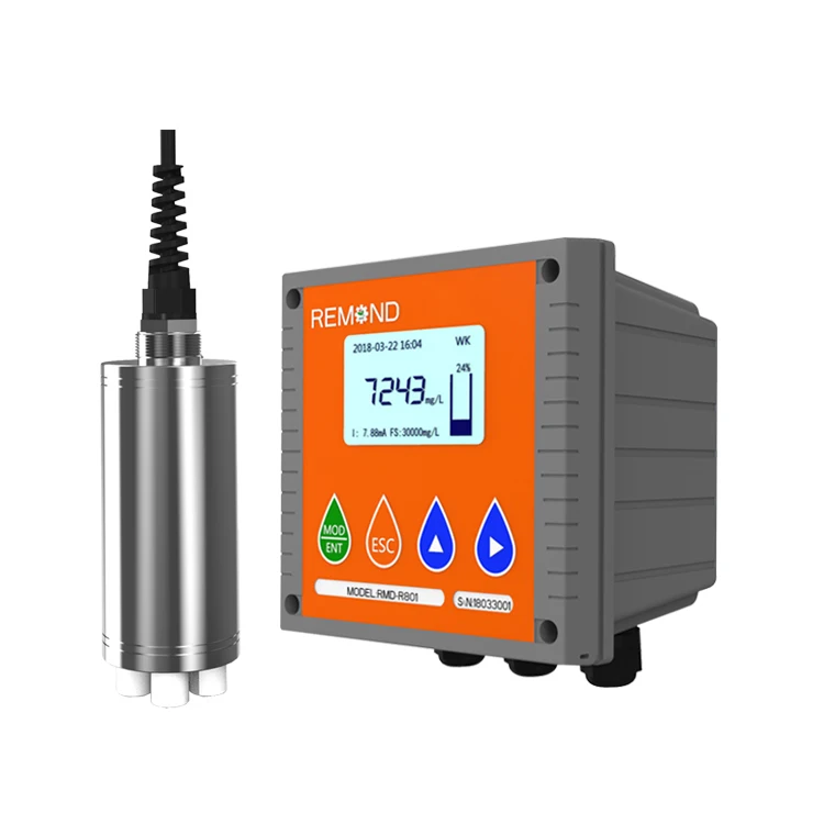 

TSS Sensor Online TSS Meter Sludge Concentration Meter MLSS Analyzer Total Suspended Solids Sensor