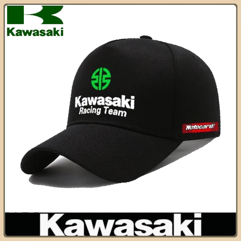 Kawasaki Racing Team casquette De Baseball hommes femmes Fans chapeau broderie pêche en plein air sport pare-soleil chapeau Gorra De Béisbol