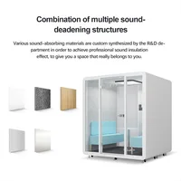 Maison mobile chambre entière salle insonorisée apprentissage piano sommeil cabine muette 5
