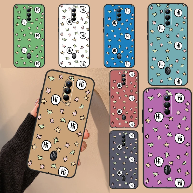 Heartstopper Leaves For Nubia Red Magic 8 Pro Plus 7 6 6S 7S Pro 5G 5S 6R Custodia Per Telefono Per Redmagic 8S Pro Cover