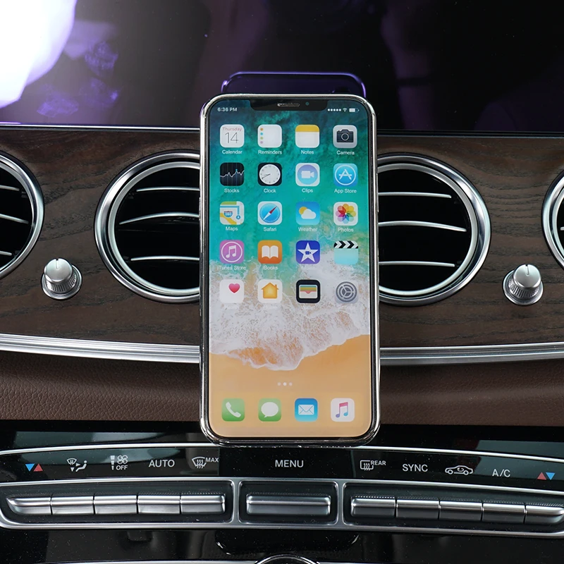 Phone Holder Mobile Phone Holder GPS Holder Car Mobile Phone Holder for Mercedes Benz W213 E Class E200 E260 E300 E350 Gravity Stand Bracket