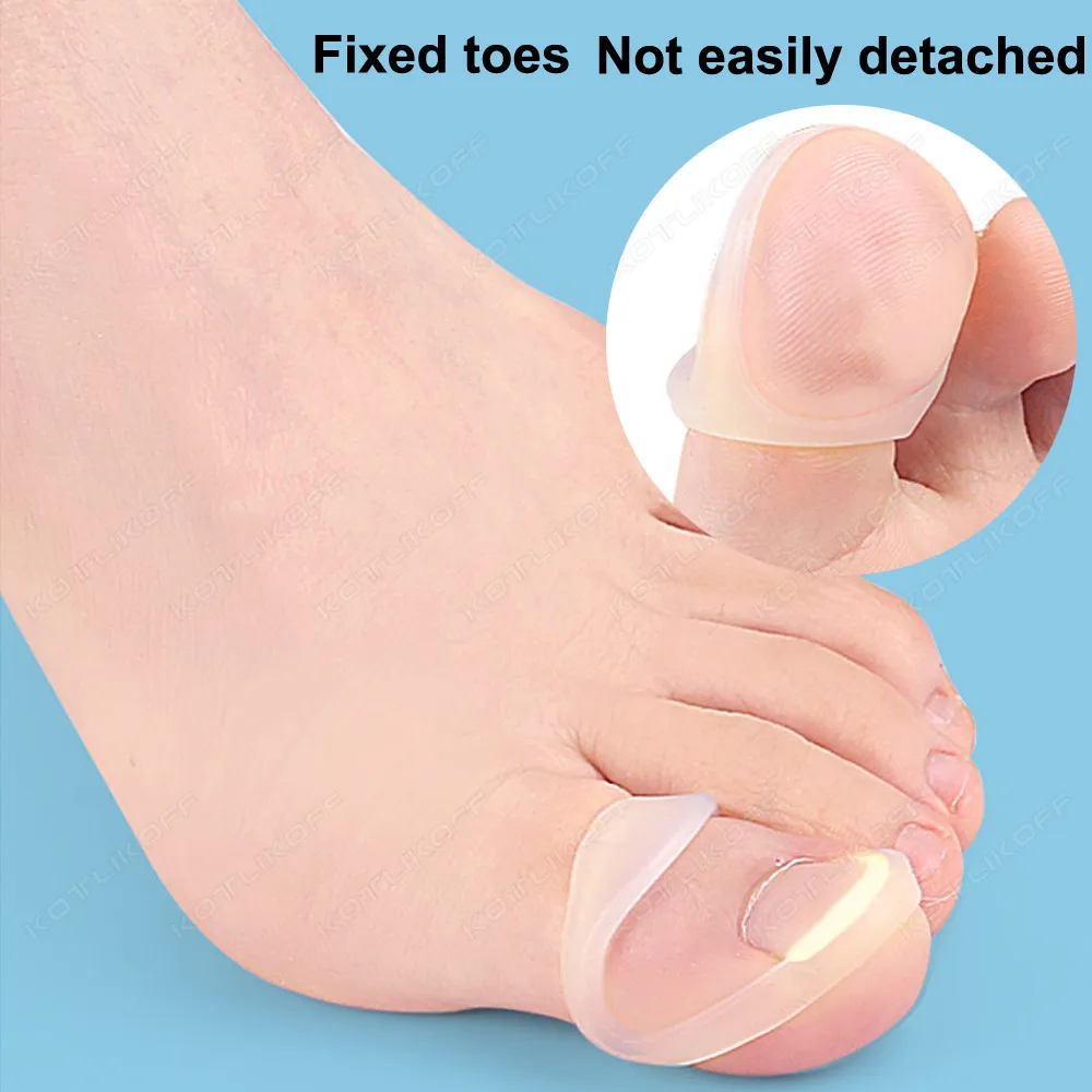 Silicone Ingrown Toenail Correction Tool Invisible Straightening Protector Durable reusable