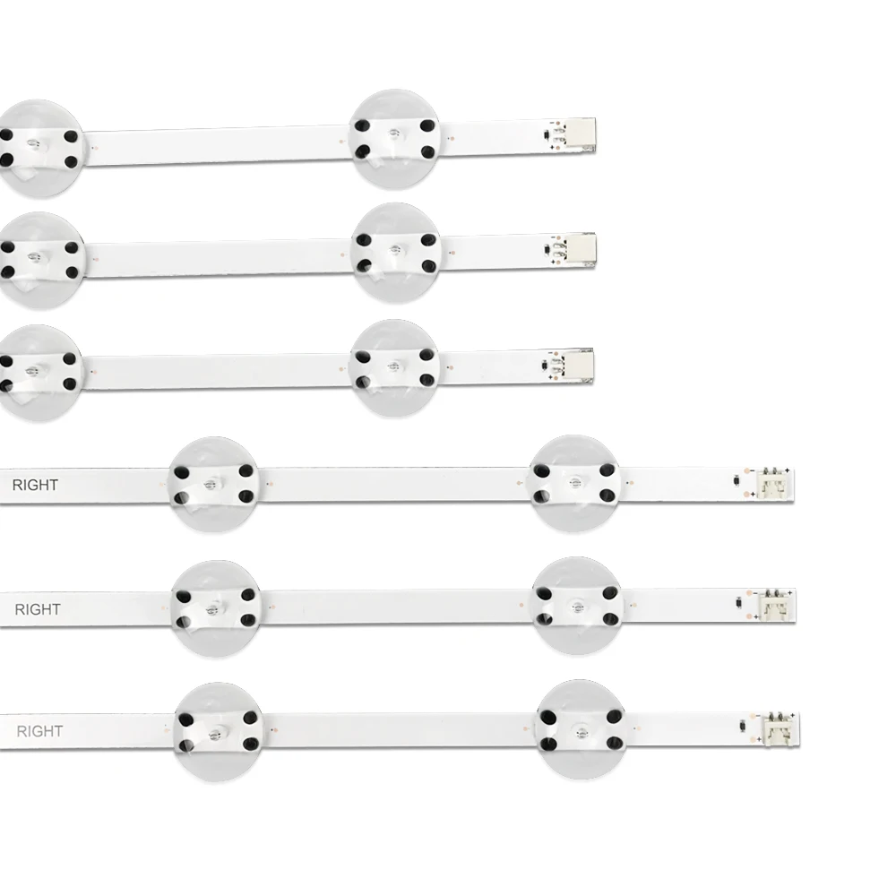 New 6pcs LED Backlight Strips For GRUNDIG 49VLX8000 BP 49VLX8000BP 49VLX7980 49GUB8940