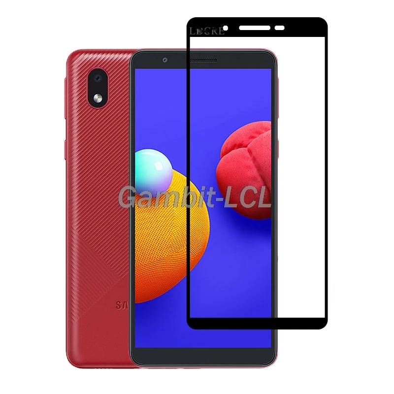 9H 3D Tempered Glass For Samsung Galaxy A01 M01 Core Full Coverage