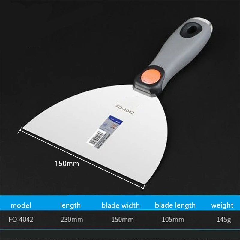 Stainless Steel Drywall Plastering Scraper Tool Putty Knife Trowel Wall Cleaning Shovel 2/4/6/8/10 inch putty knife scraper drywall spatula wall scraper