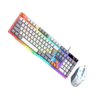 85DC 104 Keys= Gaming Keyboard and Mouse Combo with LED Backlit Quiet Computer Keyboard PC Keyboard USB Corded Keyboard - Image 3