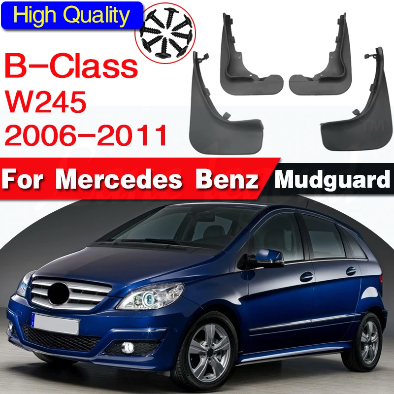 

Брызговики подходят для Mercedes Benz B Class B-Class W245 2006 ~ 2011 2007 2008, автомобильные аксессуары, брызговик, брызговик, автозапчасти
