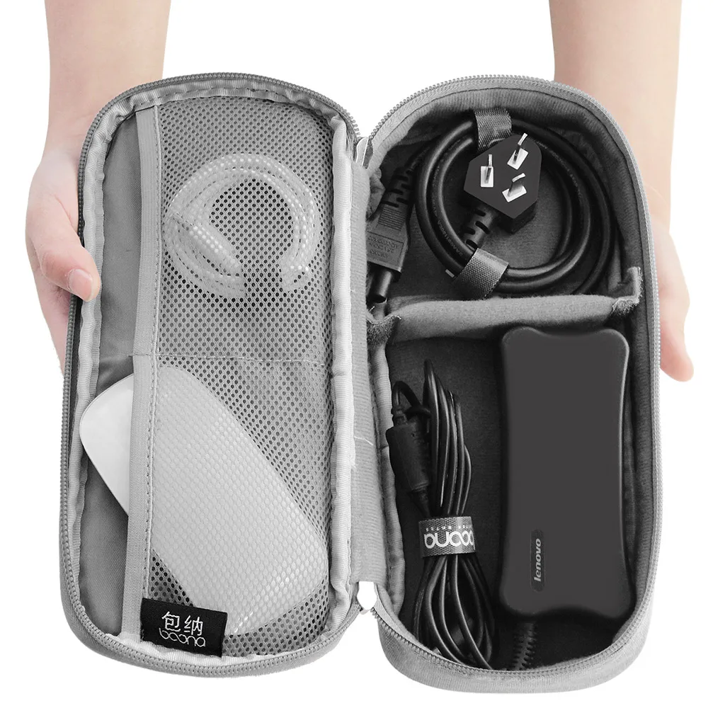 Travel Portable Carrying Bag Electronic Accessories Case for