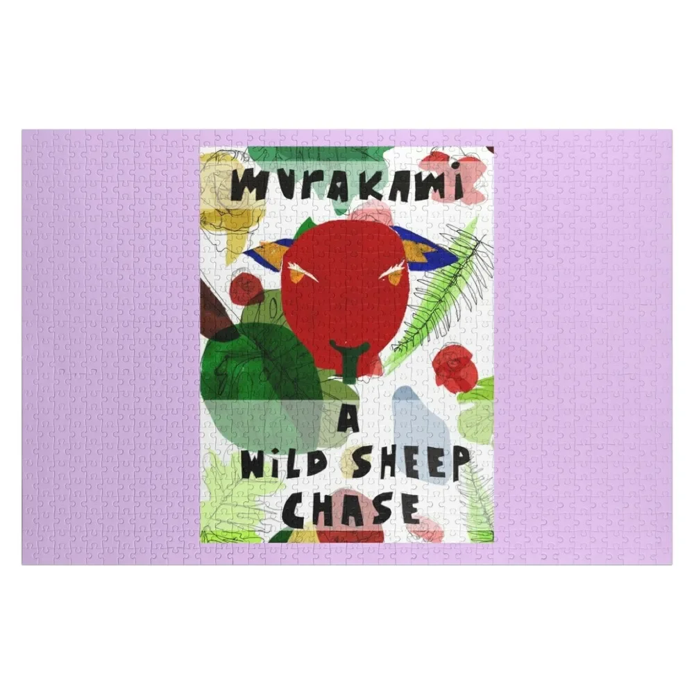 

A Wild Sheep Chase - Haruki Murakami Jigsaw Puzzle Personalized Gift Ideas Adult Wooden Puzze Custom Jigsaw Puzzle