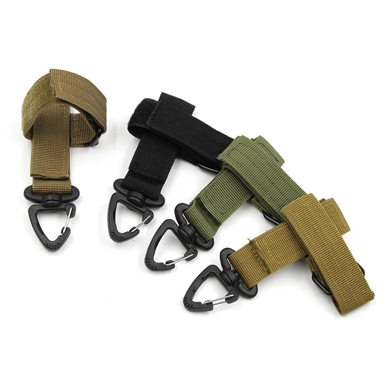 

Tactical Gear Gloves Hook Climbing Outdoor Rope Storage Buckle Camping Mountaineering Backpack Hanging Buckles