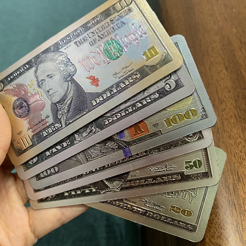 Creative Currency-Themed Magnetic Fridge Stickers