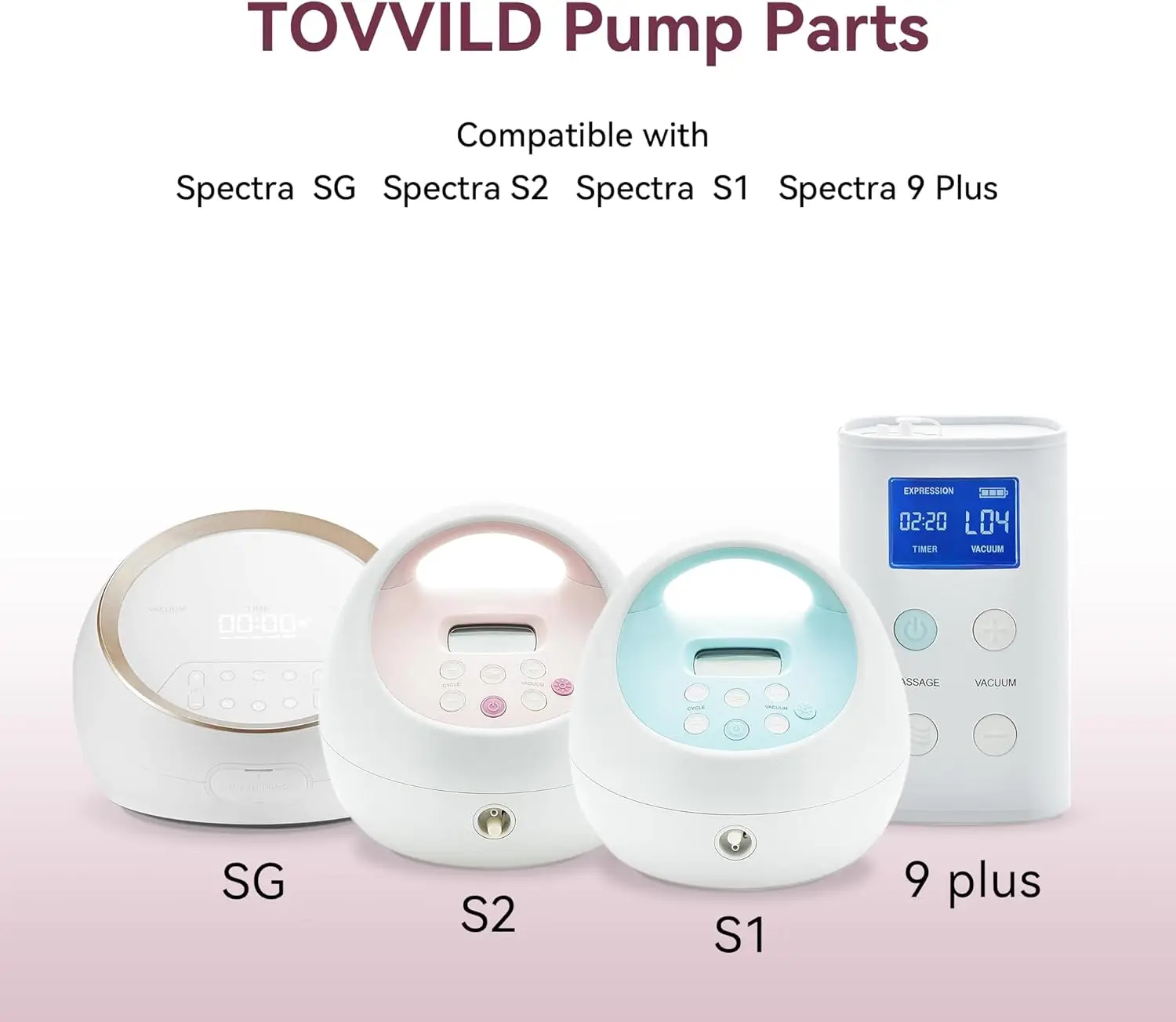 Duckbill Valves Tubes Backflow Protector Membrane 10PCS Compatible with S1 S2 9 plus Synergy Gold Models For Spectra Breast Pump