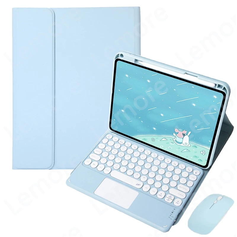 Enhanced Keyboard Case with Trackpad and Pencil Slot