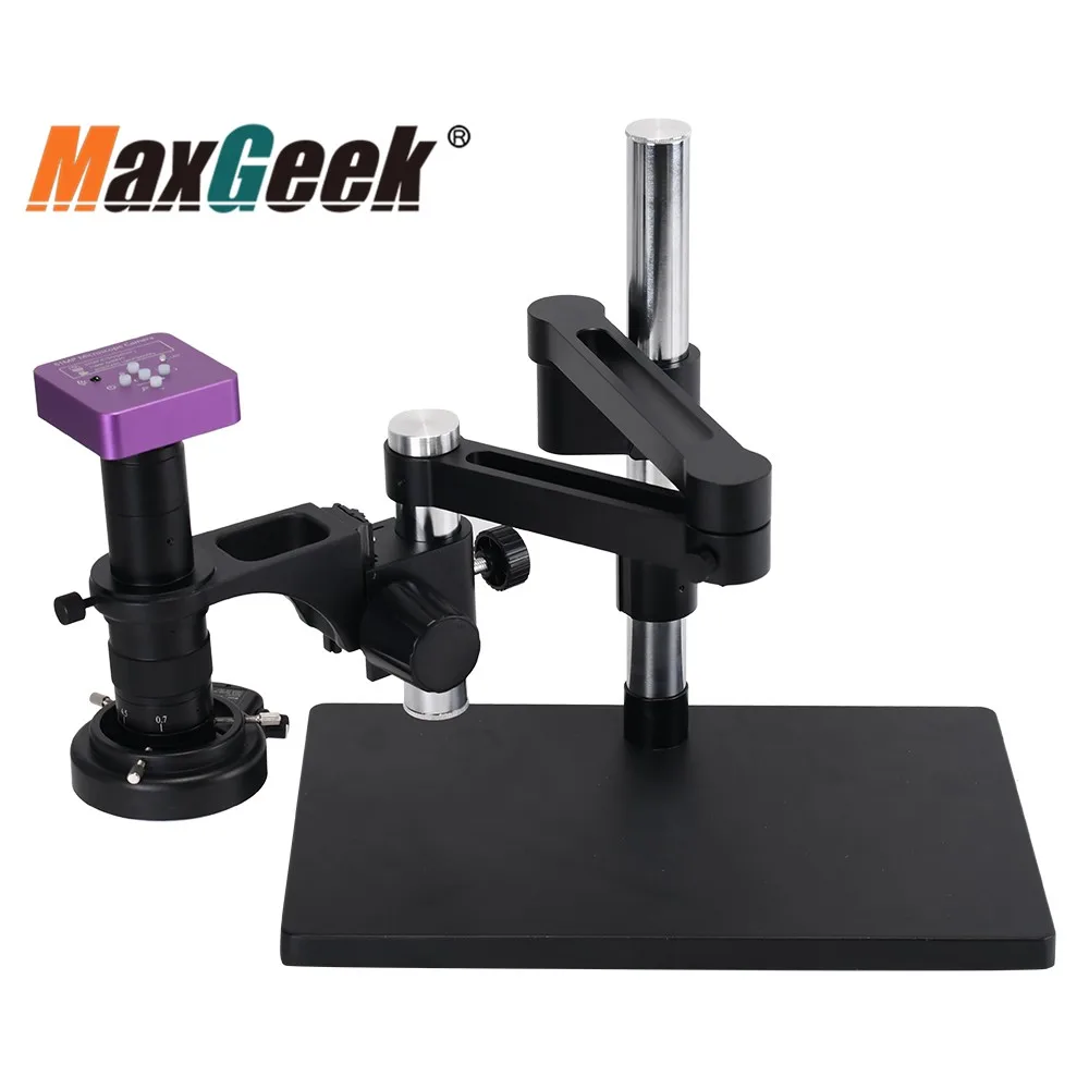 Maxgeek Hayear 51mp Industrial Microscope Video Microscope Camera W