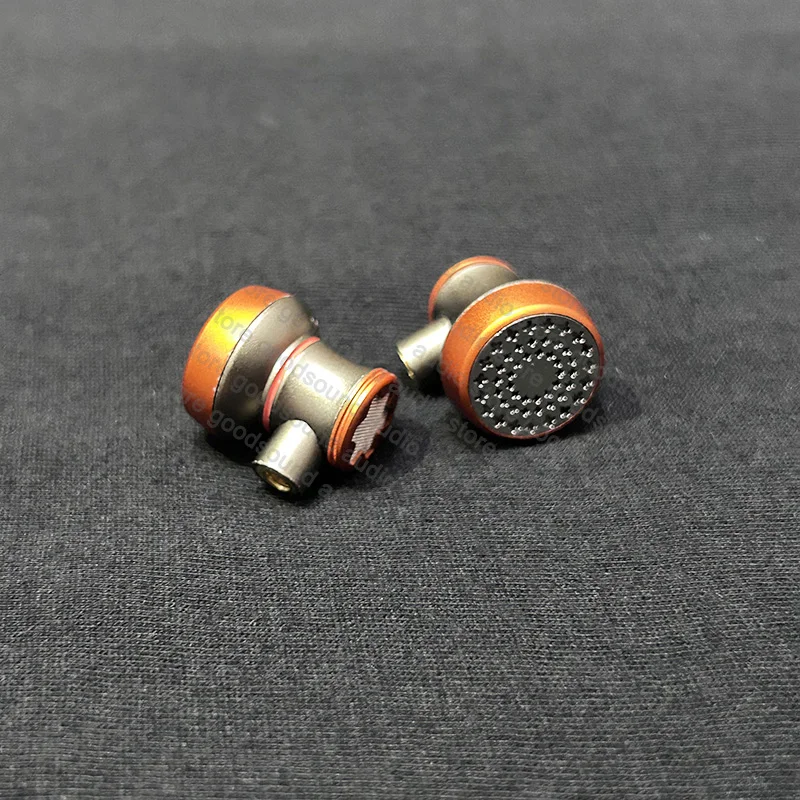 LUN SHENG Star Flat Head Earphone Earbuds 14.2mm Dual Dynamic Driver Hi-Fi Wired IEM Headphone With mmcx Cable 5