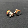 LUN SHENG Star Flat Head Earphone Earbuds 14.2mm Dual Dynamic Driver Hi-Fi Wired IEM Headphone With mmcx Cable 5