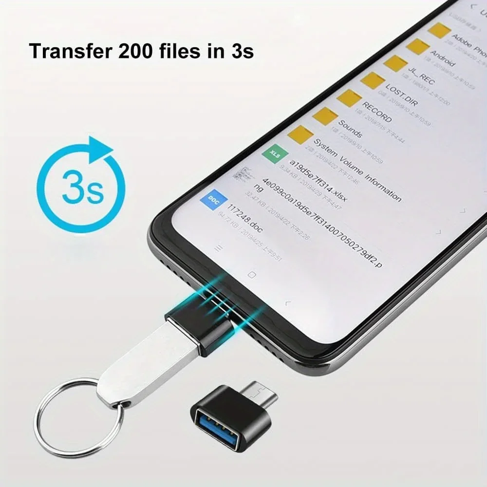 Universal Micro USB to USB OTG Adapter Cable