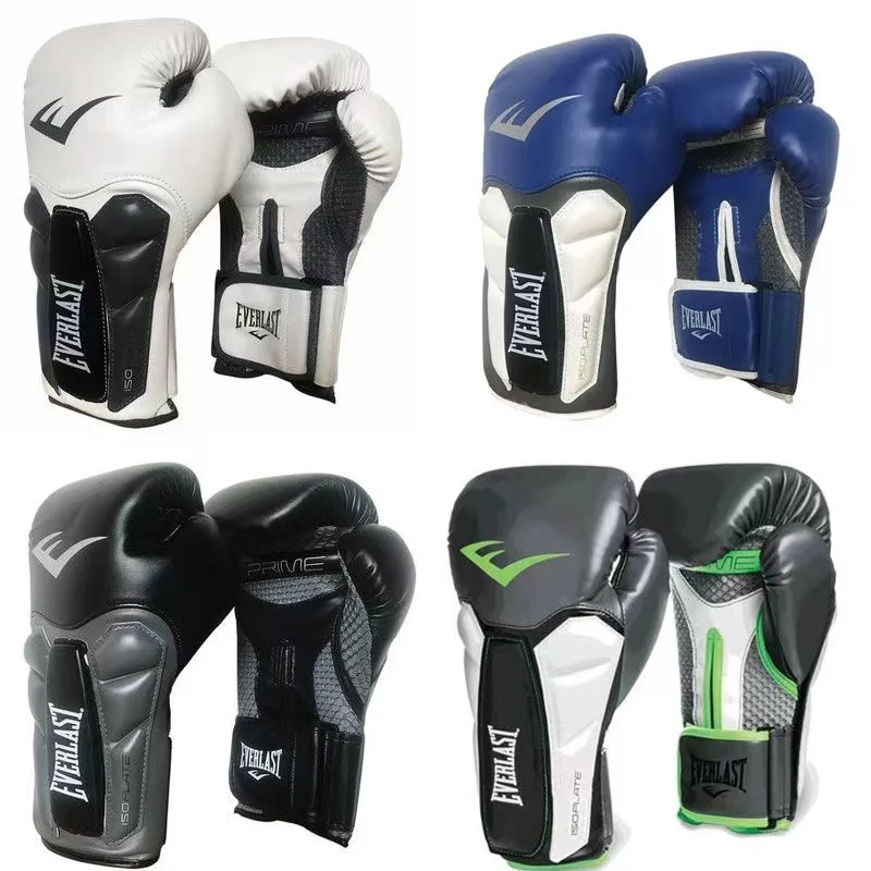 

10/12/14oz Professional Boxing Gloves Thickened PU Muay Thai Sanda MMA Training Glove Boxing Training Accessories