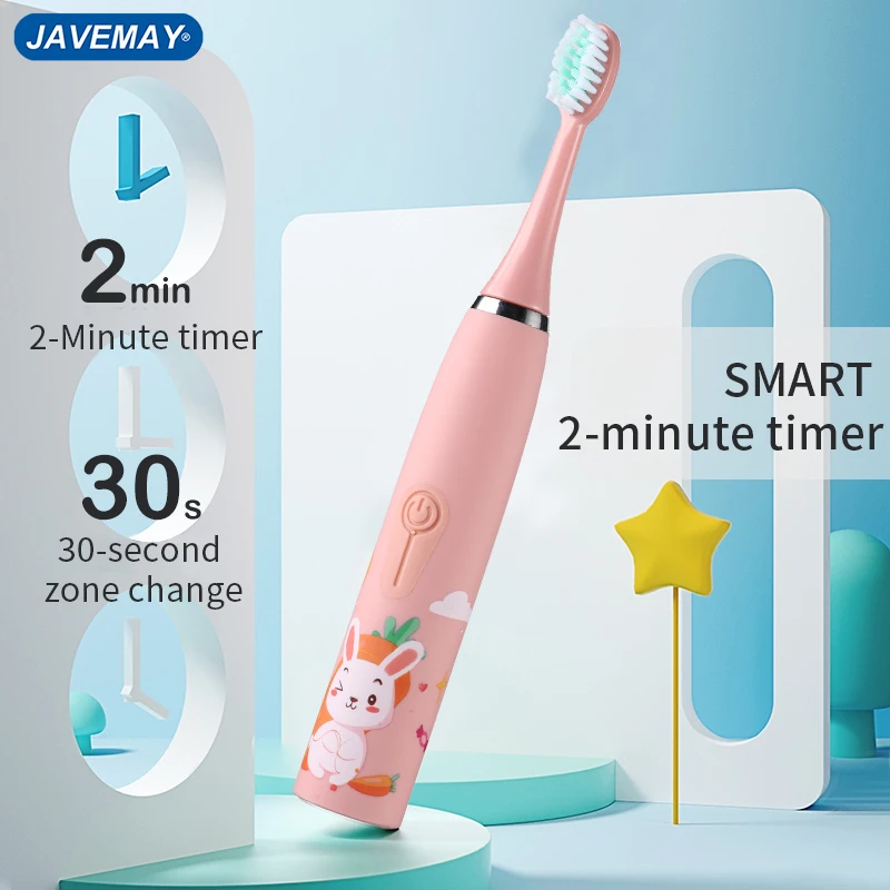 Sonic Toothbrush Electric For Kids Tooth Brush Children Ipx6 Waterproof