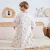 Sleeping Bag For Babies 0-24Months Thicker Winter Sleep Sack Removable Sleeves Kids Anti-Kick Prevent Cold Baby Blanket 3.5Tog 5