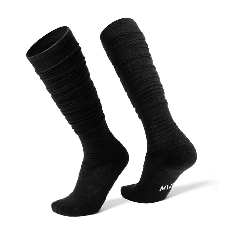 Football Socks Elastic Anti-slip Extra Long Compression For Knee Sports