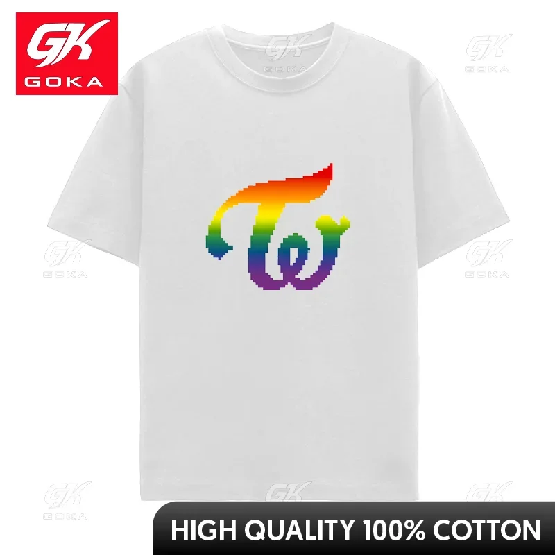 thumbnail image 1 of Camiseta de estilo coreano Kpop para hombre y mujer, ropa de calle Harajuku, camisetas de algodón de hip hop, ropa estética vintage, camisetas unisex, 1 of 7