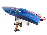 DTRC G26IP1 26CC Blue Fiber Glass 50KM/H Gasoline Racing ARTR RC Boat W/ Radio System Speedboat Boy Toys THZH0072-SMT7 1