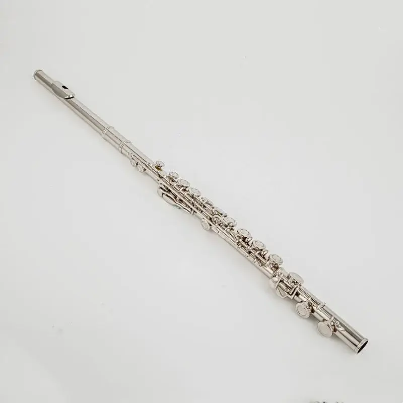 Top Japan Flute 212 272 Professional Cupronickel C Key 16 Hole Flute Silver Plated Musical Instruments With Case and Accessories