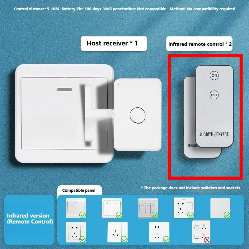 Smart Wireless Remote Finger Switch for Effortless Light Control