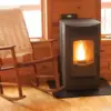 41278 Stove, 1,500 square ft. Heating Capability, Smart Controller Features Manual, Weekly, Thermostat and Eco O 3