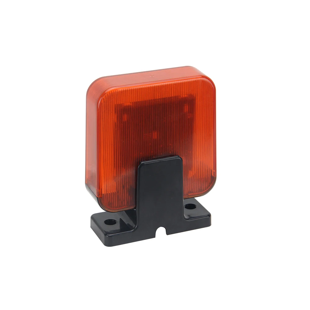 AC/DC 12-265V LED Light Flash Alarm Lamp For Swing Sliding Gate Opener/Barrier Gate emergency warning lamp warning light security flashing light warning beacon light