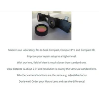 Macro-Lens For Seek Camera PCB Repair Motherboard Infrared Focusing Amplification Thermal Imaging Macro-Lens - Image 4
