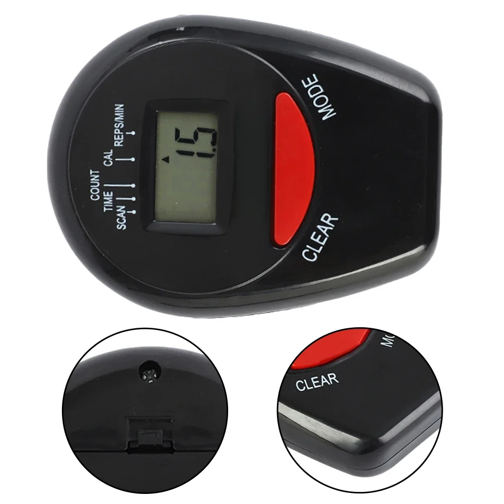 For Fitness Tracking Compact Display Electronic Meter 111*86mm Compact Home Gym Equipment Energy-efficient Performance