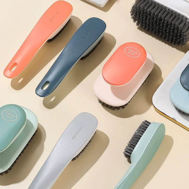

1PC Shoe brush soft bristles household brush shoes god clothes washing shoes board brush multifunctional cleaning laundry brush