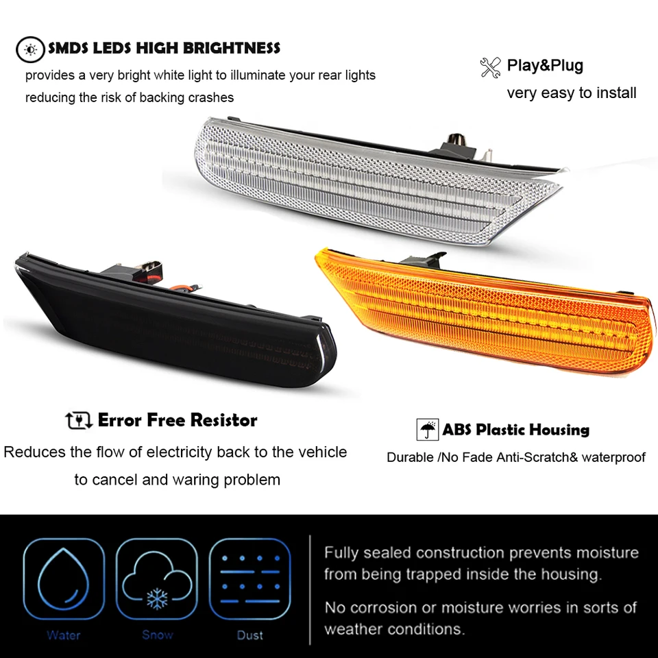 ポルシェ用ledウインカー,ウインカーライト,ポルシェボクスターtyp 986