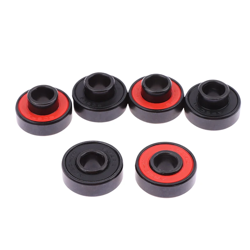 4pcs Skate Scooter Steel Bearings High Performance Roller 608 2RS 8x22x7mm Skateboards Wheels ABEC-9 Miniature Shafts Tool