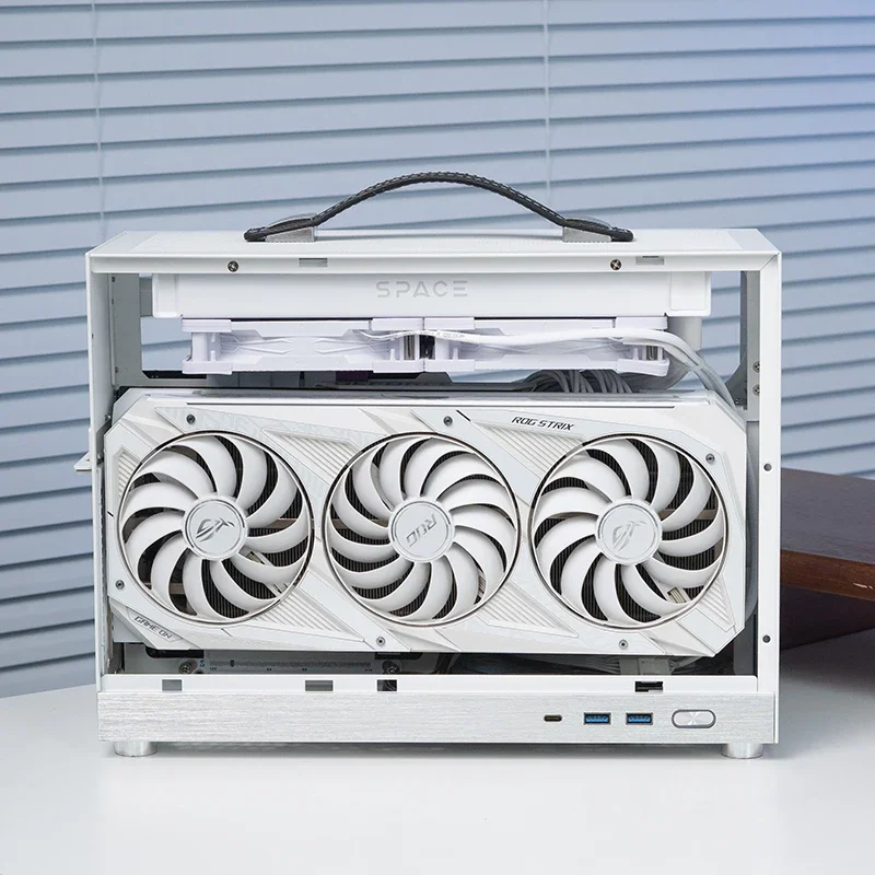 S450 Chassis Portable ITX Portable TYPECmini Desktop Main Case Ultra Mini 240 Water Cooling