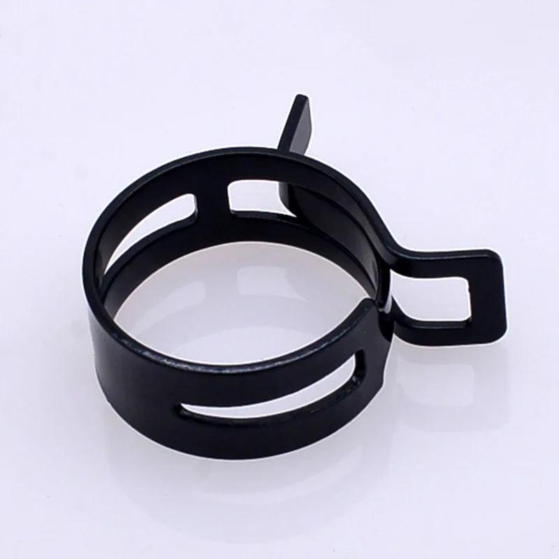 65MN Manganese Steel Pinch Spring Hose Clamp 10pcs Elastic Steel Buckle Water Pipe Hoop hose clamps