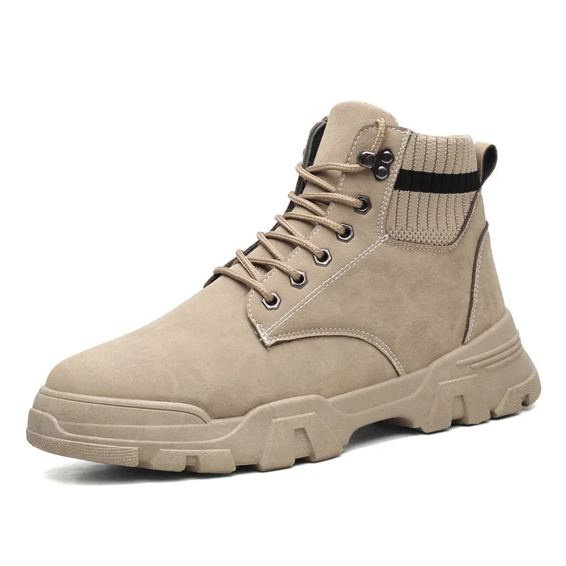 

New Snow Boots Protective and Wear-resistant Sole Man Boots Warm and Comfortable Winter Walking Boots Big SizeNice